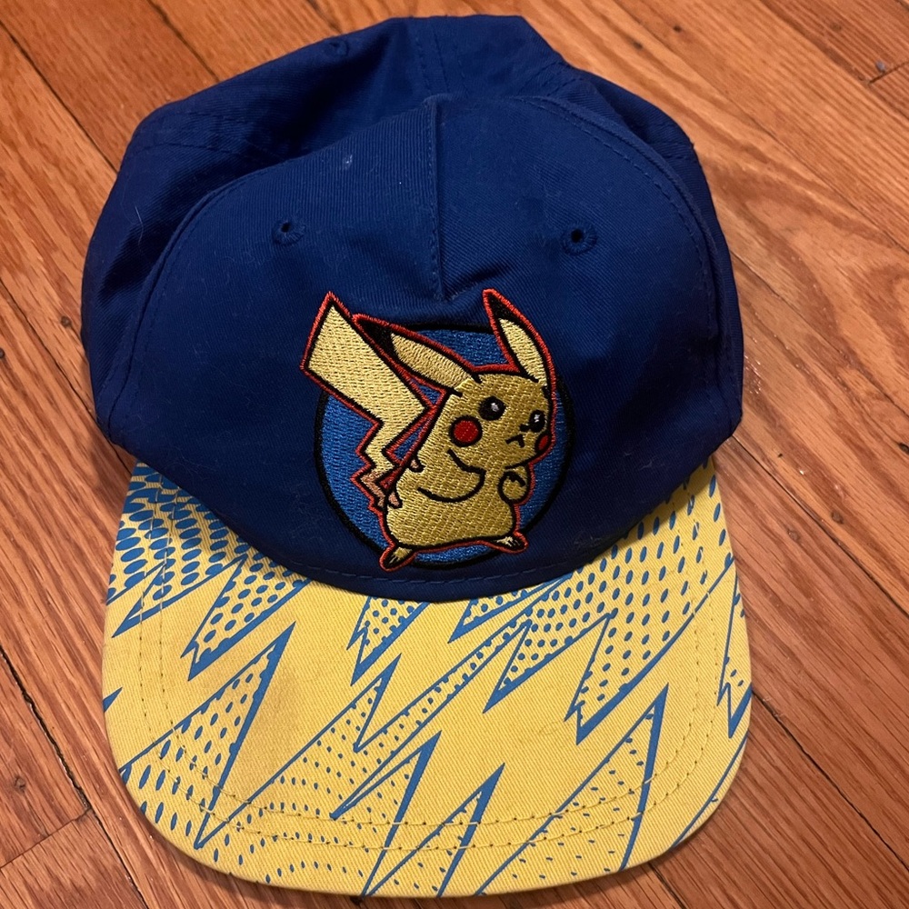 Big kids One Size Pokemon Pikachu baseball cap